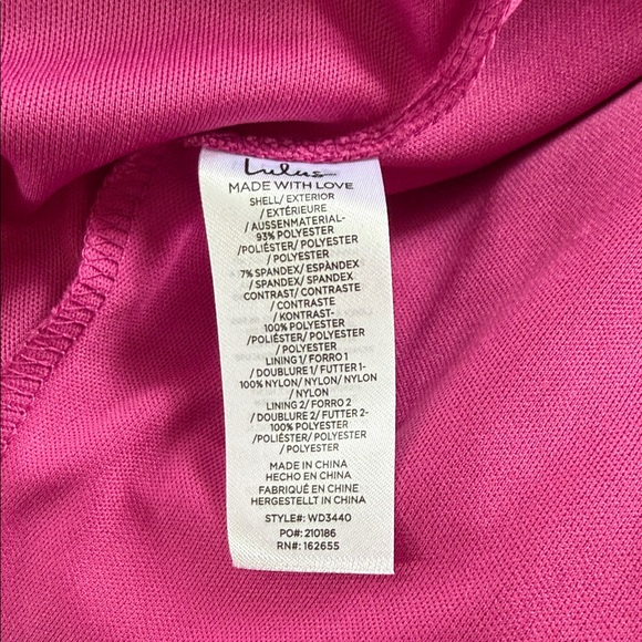 NWT lulus Floral Embroidered Pink/Fuchsia Mini Dress XXL - Picture 9 of 11